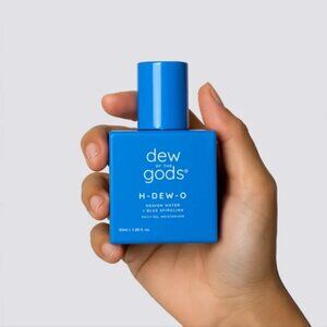 NIB -Dew of the Gods H-DEW-O Heaven Water + Blue Spirulina Daily Gel Moisturizer